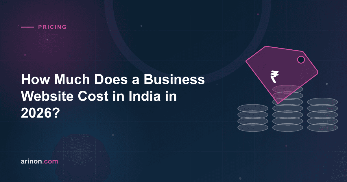 How Much Does a Business Website Cost in India in 2026?