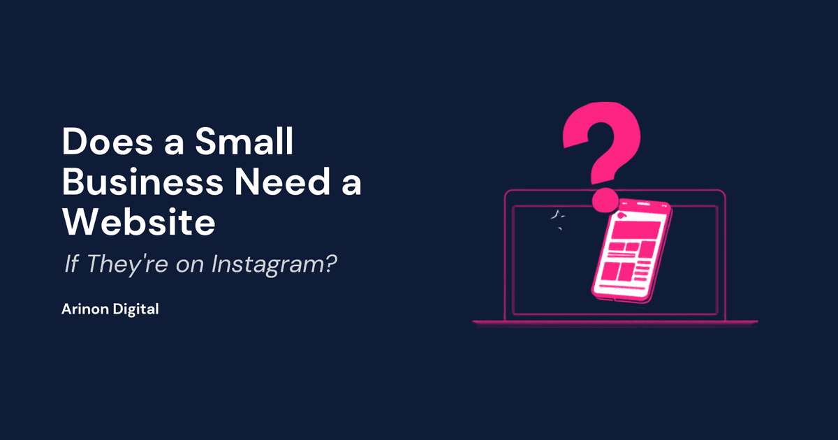 Does a Small Business Need a Website If They're on Instagram?